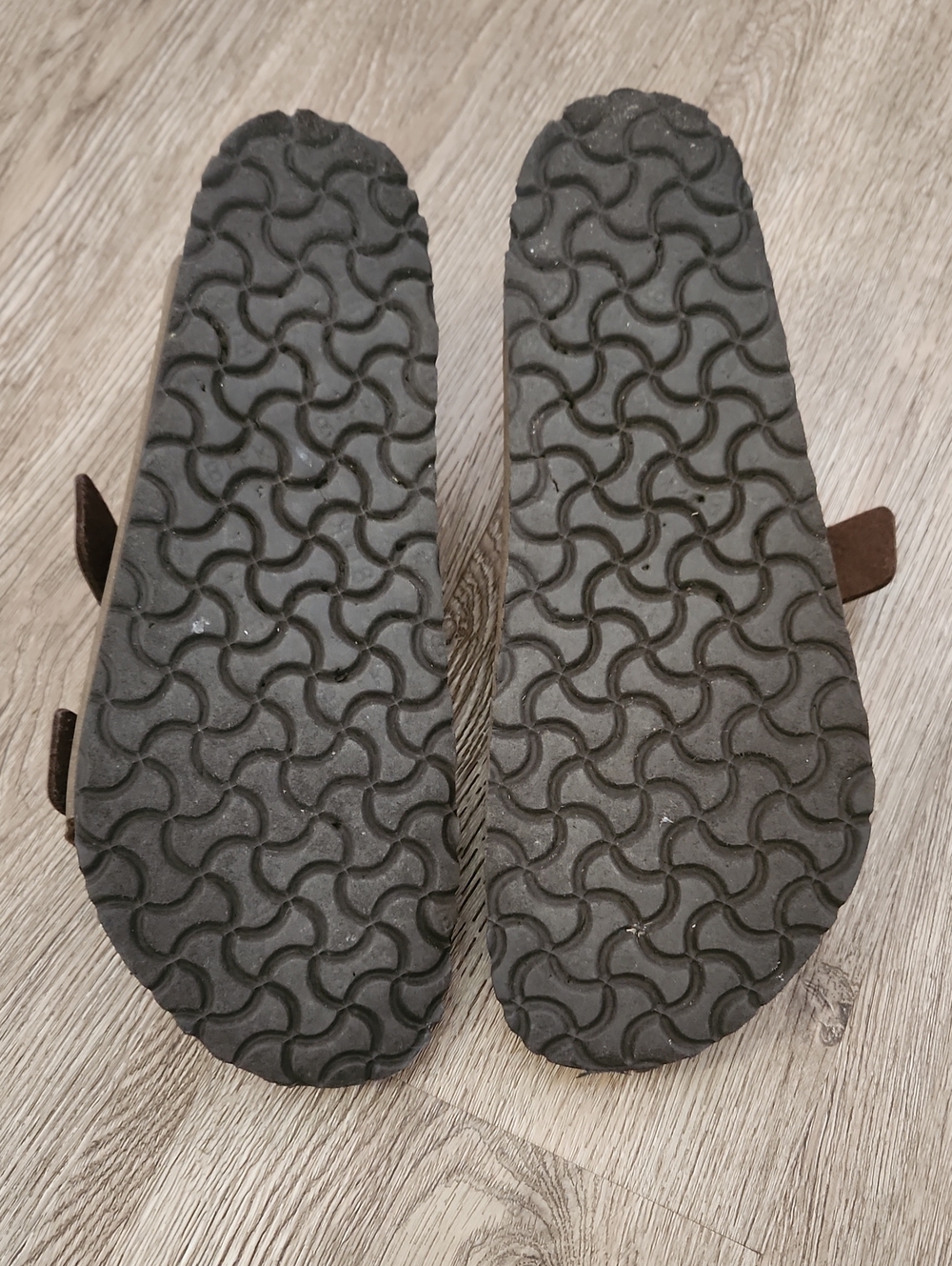 Birkenstock Arizona Two-Buckle Slide Sandals with Copper Buckles - Men's Size 44 - Picture 3 of 4